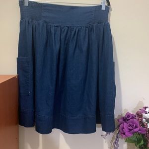 Denim skirt